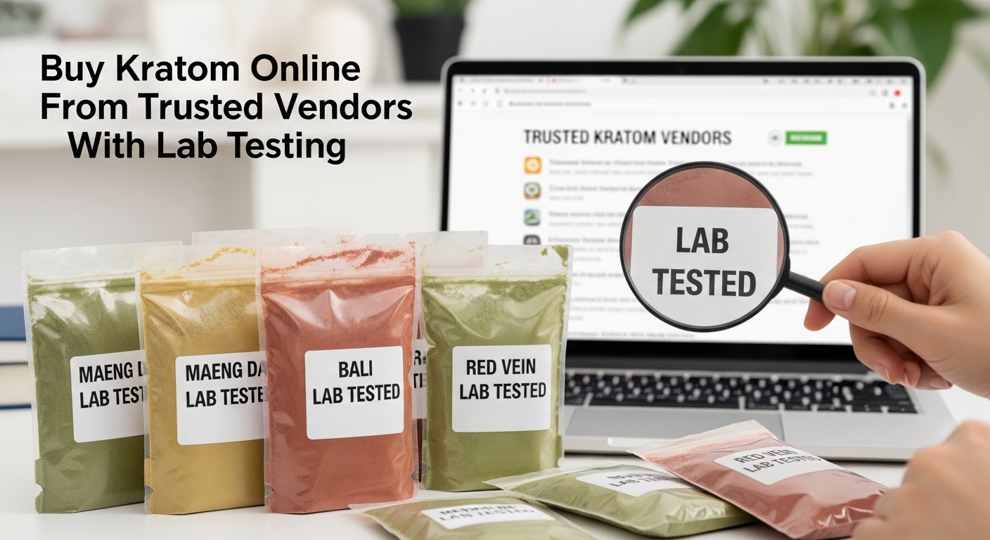 Buy Kratom Online From Trusted Vendors With Lab Testing