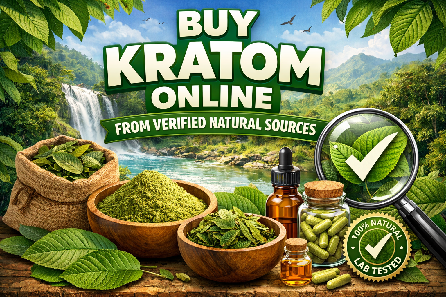 Buy Kratom Online From Verified Natural Sources