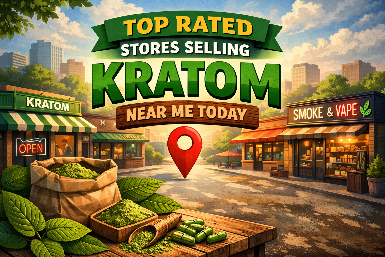 Top Rated Stores Selling Kratom Near Me Today