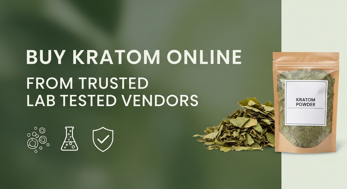 Buy Kratom Online From Trusted Lab Tested Vendors